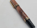 Maple burl non posting fountain pen