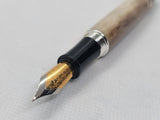 Carabou antler fountain pen