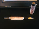 Carabou antler fountain pen