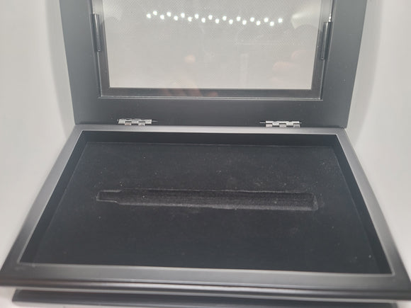 Black windowed pen display box