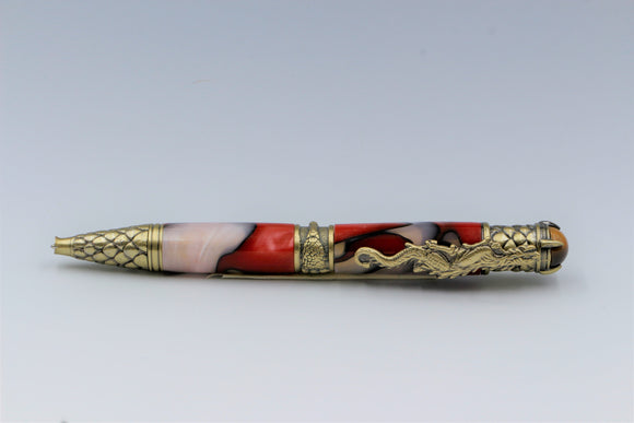 deluxe dragon jewel twist pen