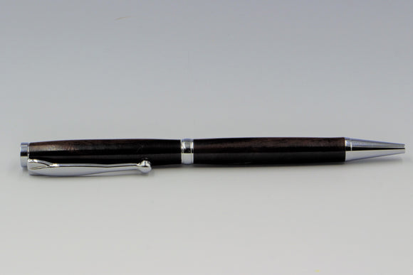 Madagascar ebony twist slim pen