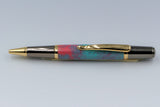 Exquisite two tone twist pen.